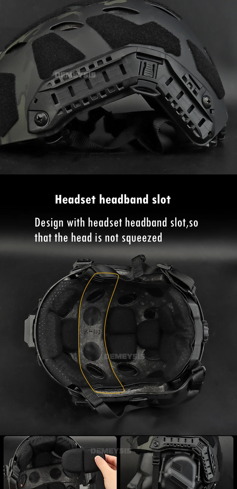 Tactical Fast Helmet for Airsoft & Outdoor Sports, WARRIORS BUDGET