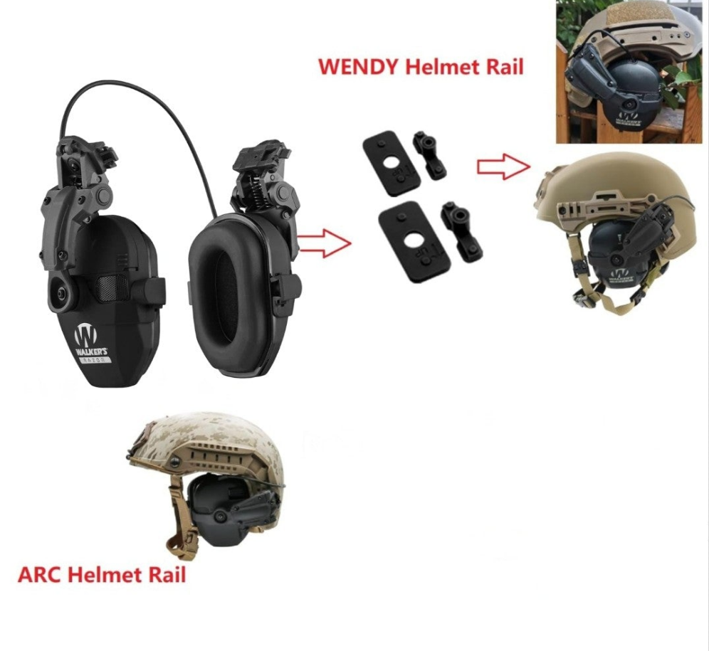 AURICULARES WALKER con soportes avanzados para casco