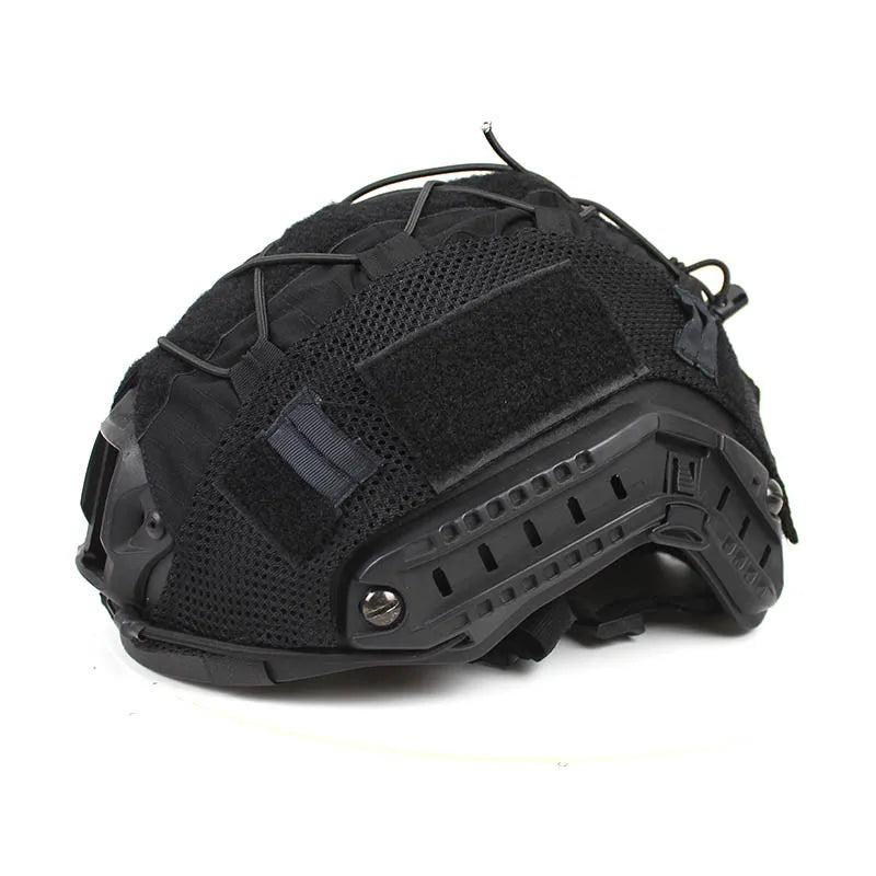 Adjustable FAST Helmet Cover for Tactical Airsoft, WARRIORS