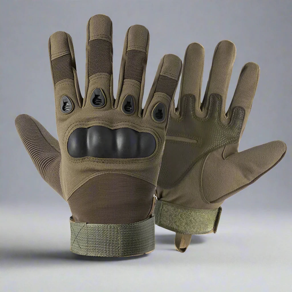 Tactical Gloves with Hard Knuckles for Sports & Hunting, WARRIORS