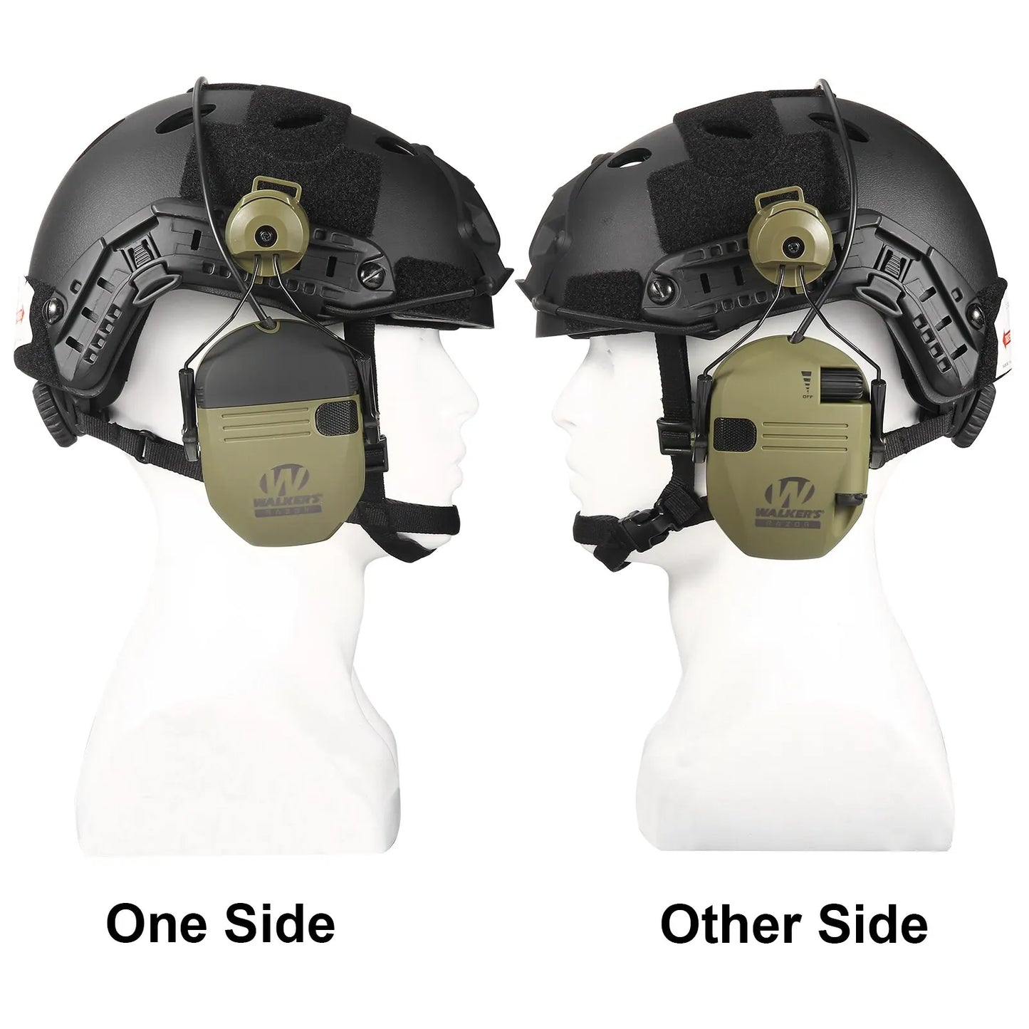 Electronic Shooting Headset, Tactical Hearing Protection, WARRIORS