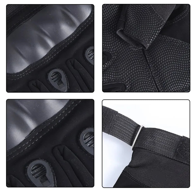 Tactical Gloves Hard Knuckles | Hunting & Combat Ready