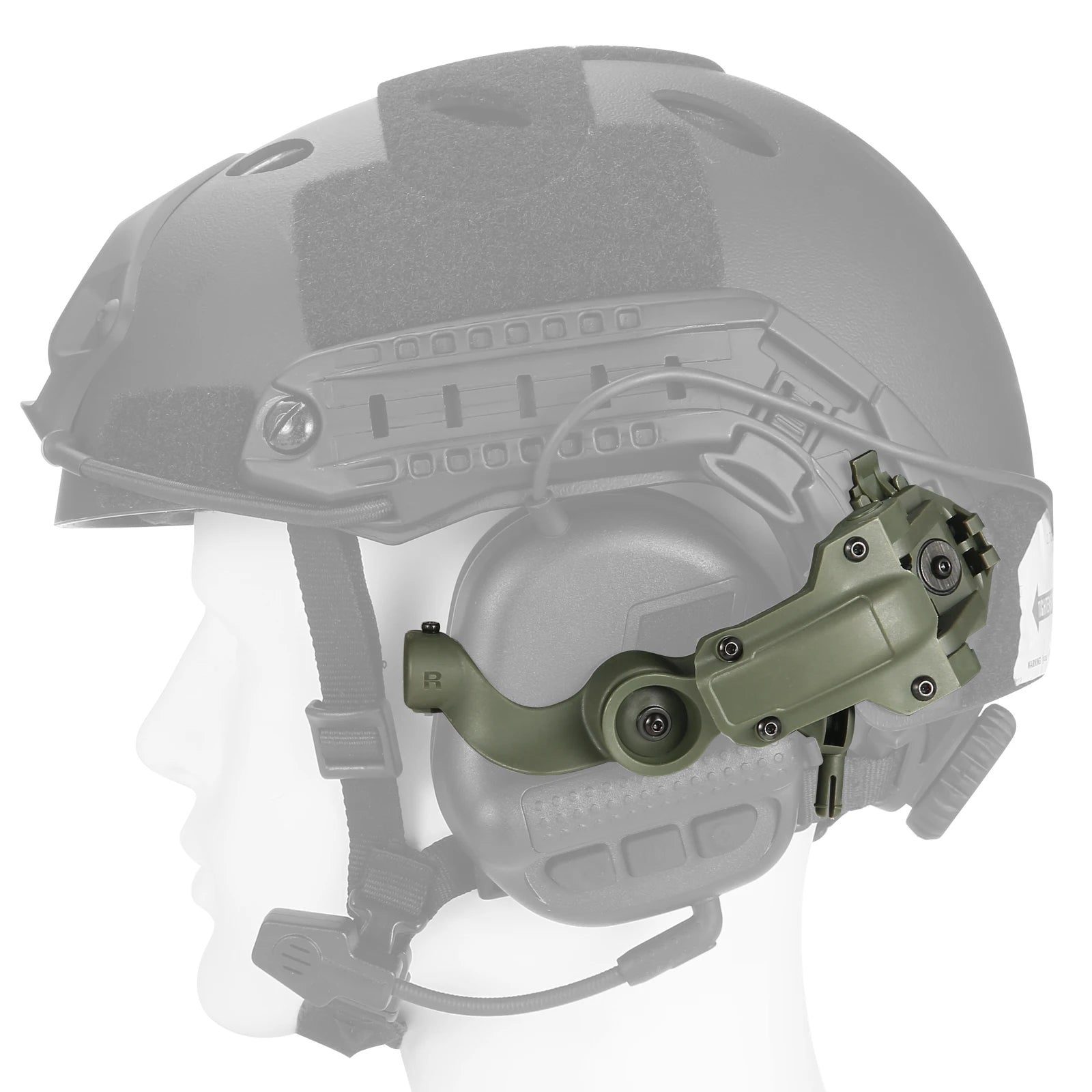OPS Core ARC M-LOK Helmet Rail Mount Adapter, WARRIORS BUDGET
