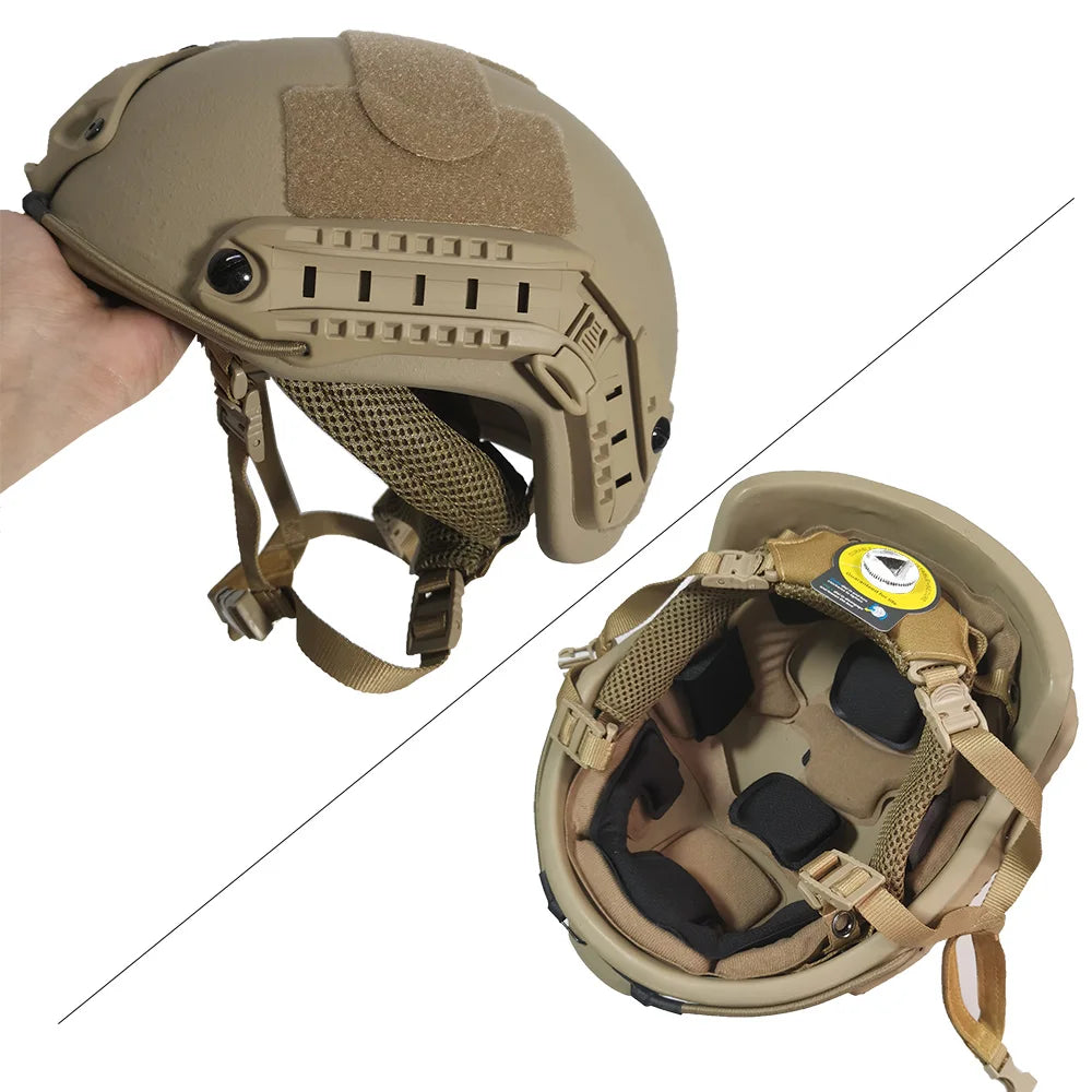 Cascos balísticos tácticos IIIA FAST UHMW-PE