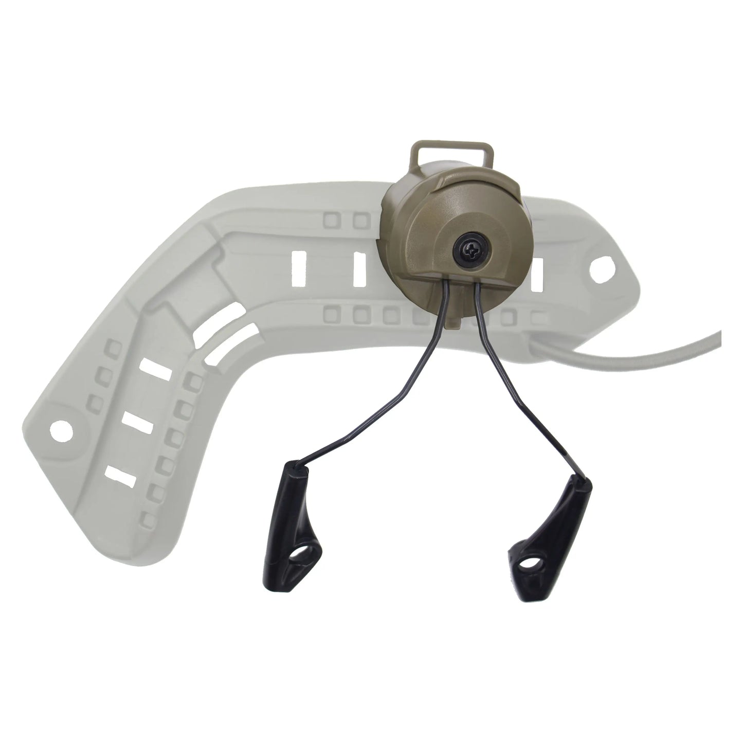 Walker Impact Sport Helmet Mounts | Standard Tactical Fit