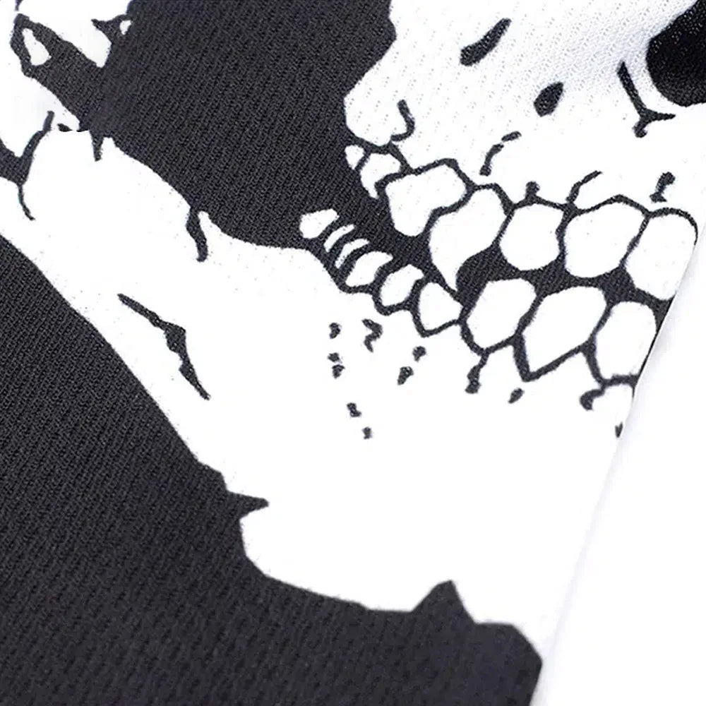 Halloween Skull Print Balaclava, Ghost Mask for Cosplay, WARRIORS