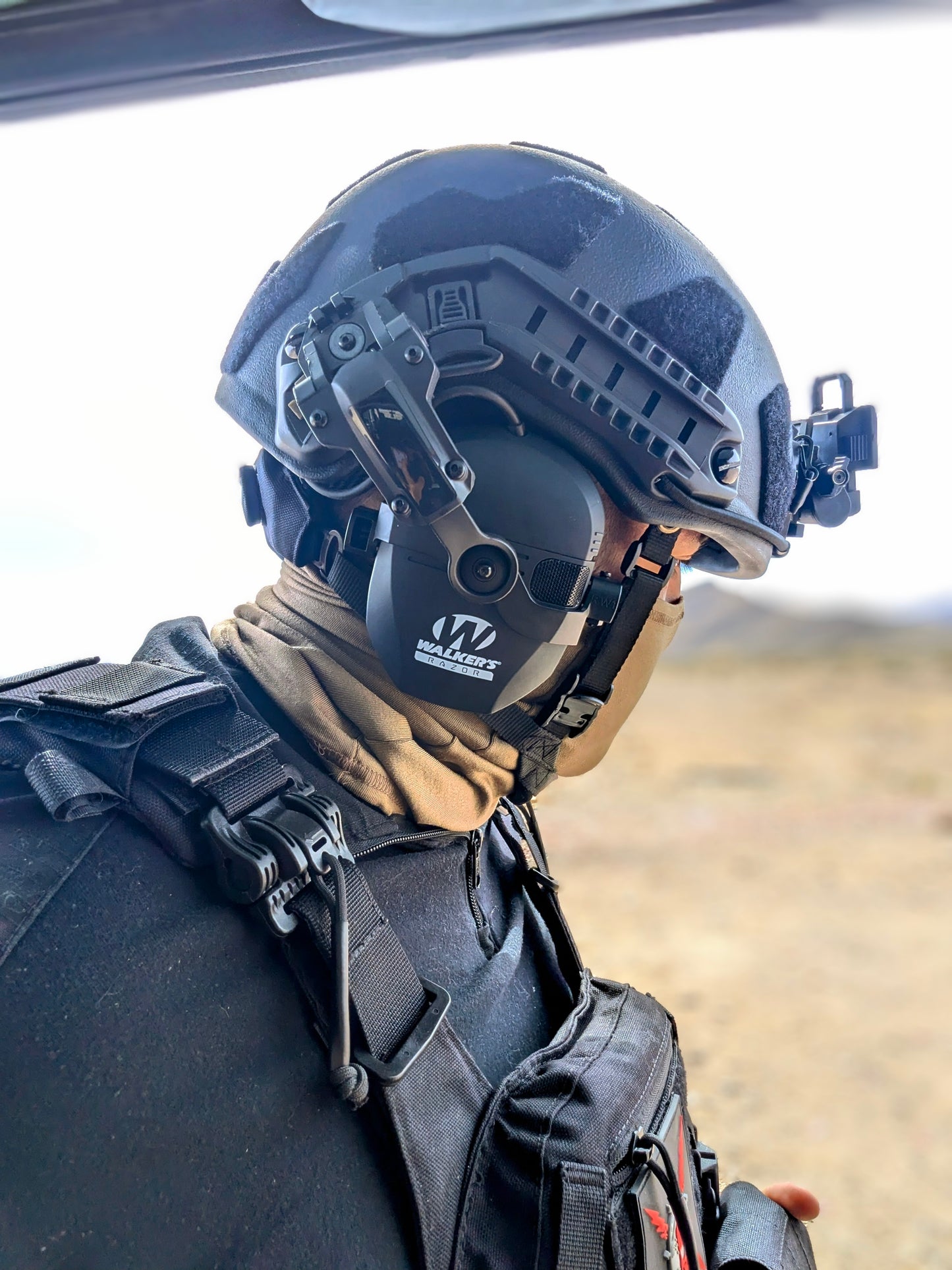 WALKER HEADSET with Advance Helmet Mounts
