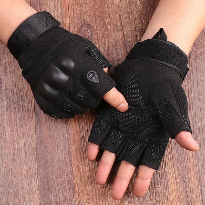 Tactical Gloves hard knuckles