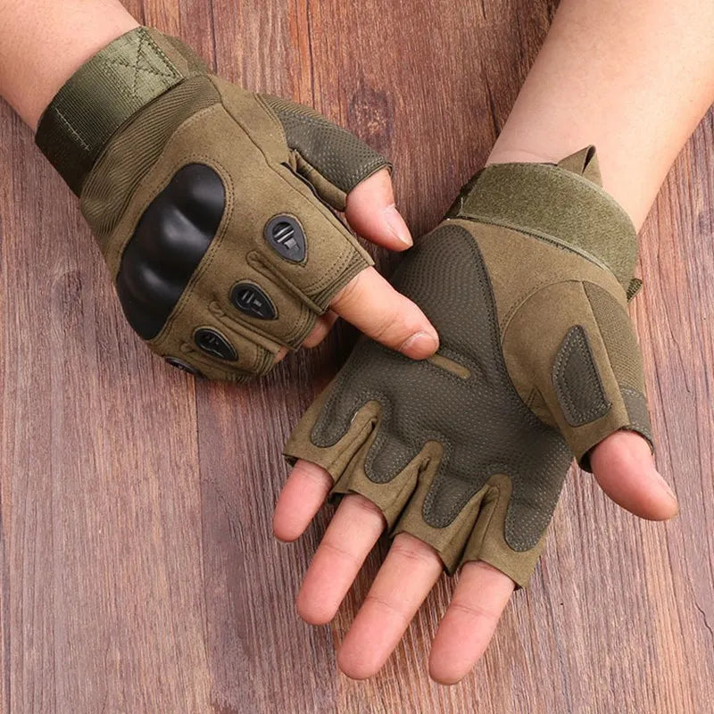 Tactical Gloves hard knuckles