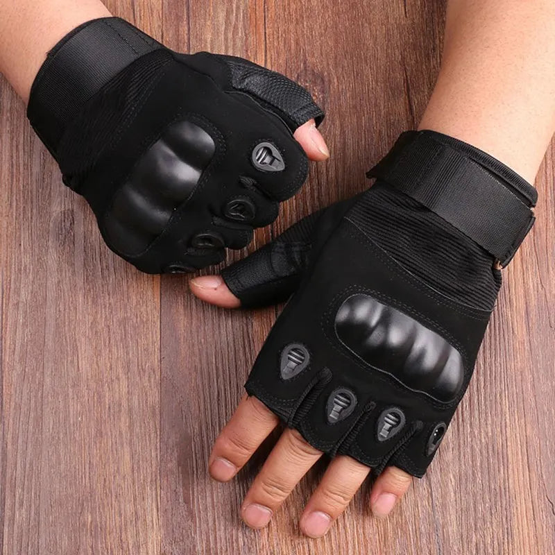 Tactical Gloves hard knuckles