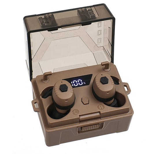 ARM NEXT E30 ear protection, reduce high decibel noise, amplify surrounding earplugs, Bluetooth