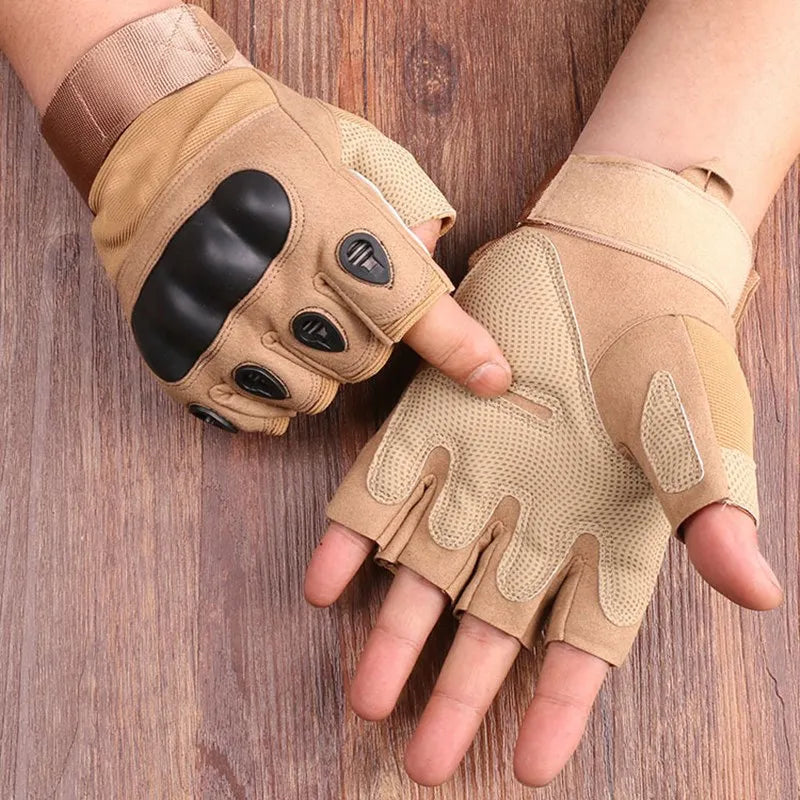 Tactical Gloves hard knuckles