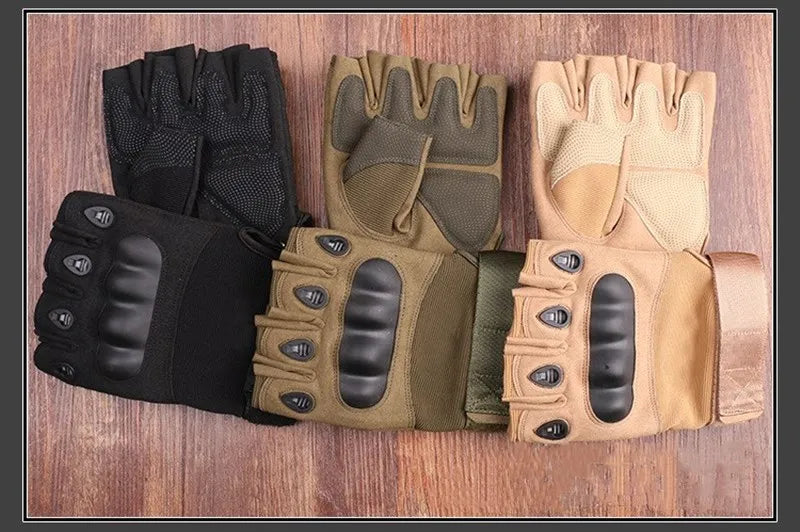 Tactical Gloves hard knuckles